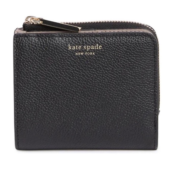 Kate Spade Margaux Pebble Bifold Black
Women's Wallet - Picture 1 of 8